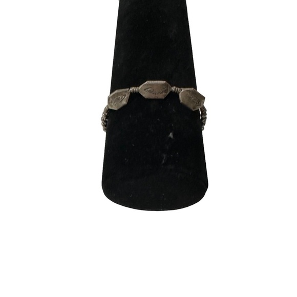 Sterling 925 Silver Fish & Bubbles Beaded Charm Bracelet 7.5” Length 13 g - Picture 9 of 12